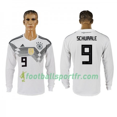 Tenue Allemagne Schurrle 9 Domicile Coupe du monde 2018 Maillot de Foot ML